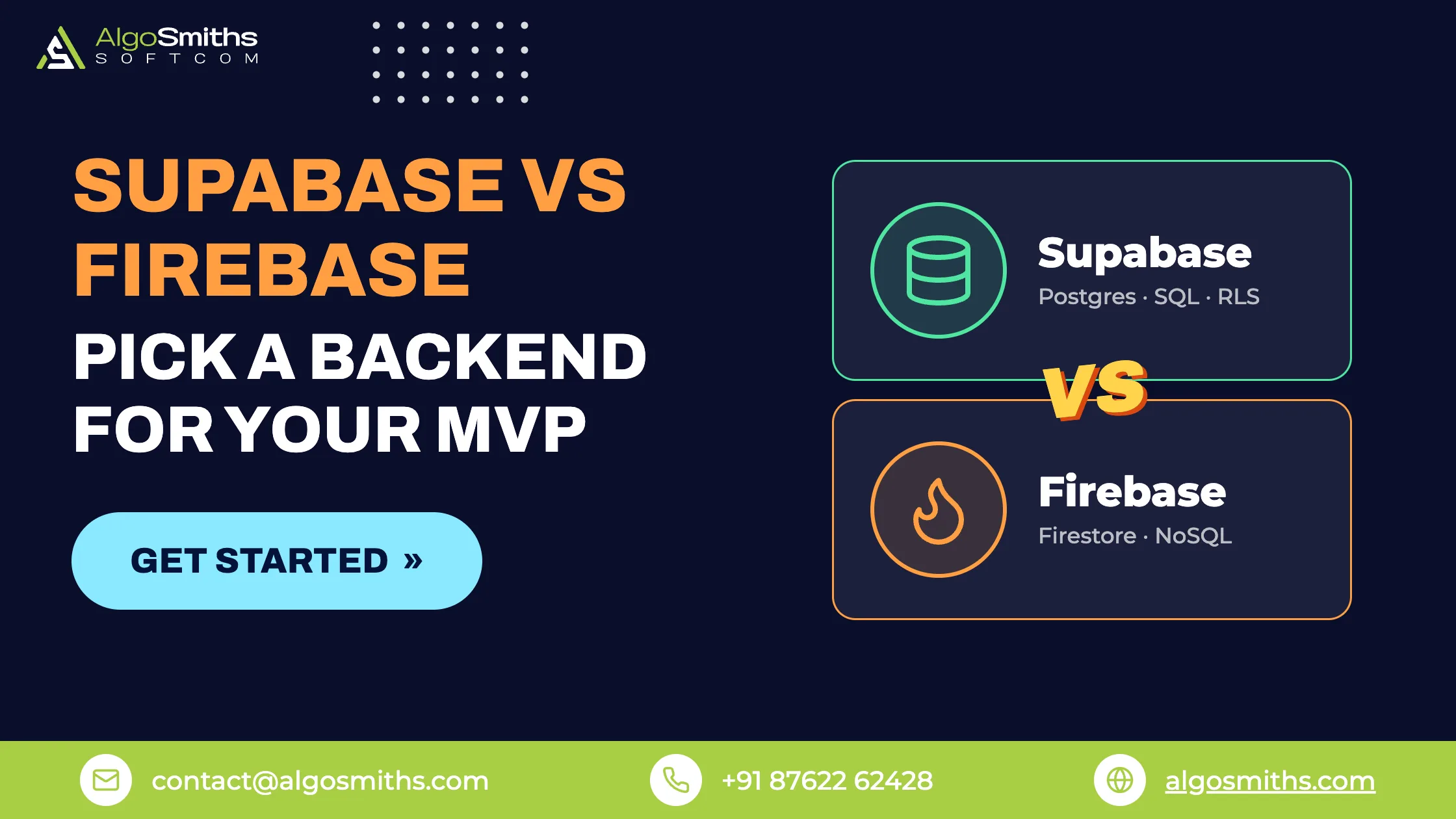 Supabase vs Firebase: Picking a Backend for Your MVP